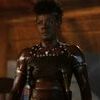 Nanisca (Viola Davis) in a scene from “The Woman King,” directed by Gina Prince-Bythewood.