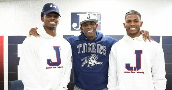 Deion Sanders, who is the current head coach of Jackson State University’s football team, will be joined by his two sons Shilo and Shedeur to play for the JSU Tigers.