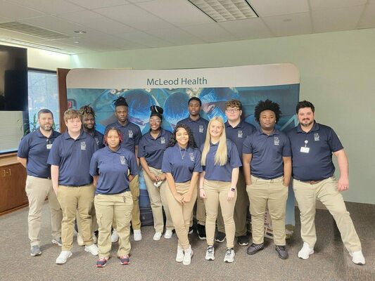 Wilson High School’s Sports Med 3 students participated in the hospital orientation held at MRMC.