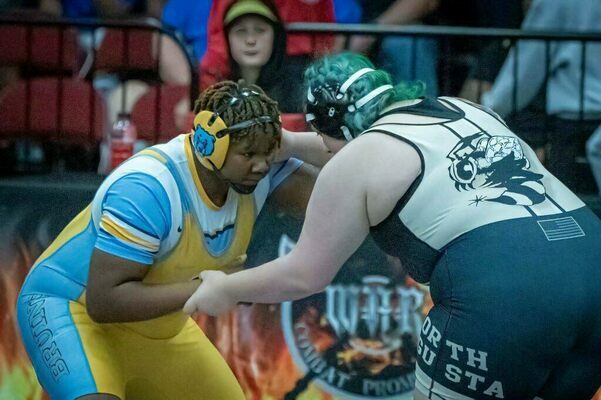 South Florence senior Kennedy Williams, the 4A State Wrestling champion.