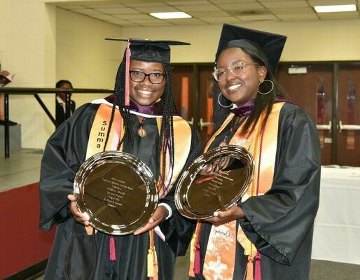 Honor Graduates-(From Left) Emersen Frazier and Thalia ButtsHonor Graduates-(From Left) Emersen Frazier and Thalia Butts.