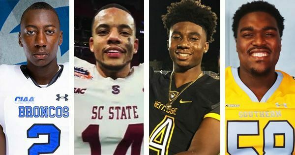 4 BLACK STUDENTS FROM HBCUS HAVE BEEN DRAFTED TO PLAY IN THE NFL