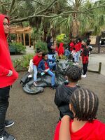 Off from school for the day, our members at the Hartsville Club head out to Riverbanks Zoo and Garden.