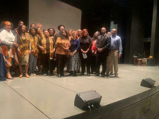 Coker University celebrated the achievements of its diverse student population during a Sankofa “Donning” of the Kente Ceremony on Friday, February 17, 2023.