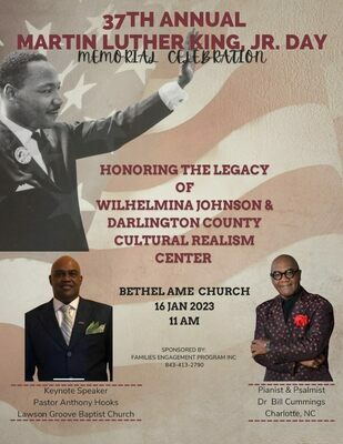 37th Annual Martin Luther King, Jr., Day Memorial Celebration