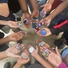 Working with EdVenture staff during Summer Reading Camp 2023, Butler Academy scholars painted “Kindness Stones” representing visual affirmations of empathy, an important skill that allows readers to put themselves in the shoes of characters in literature.