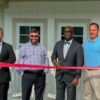 Finklea, Hendrick &amp; Blake, LLC of Florence partnered with The House of Hope on its tiny home village project, which allows families in need to have a stable living community. The firm donated $25,000 to completely fund one tiny home, which was completed June 14.  Firm partners Gary I. Finklea, J. Greg Hendrick and Charlie J. Blake, Jr. participated in the ribbon cutting.